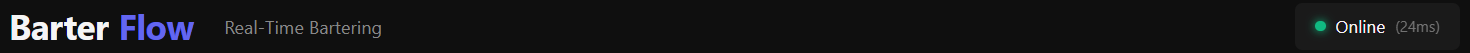 BarterFlow Header